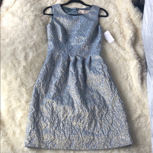 Lela Rose Dresses & Skirts - NWT Lela Rose Metallic Cloud Dress